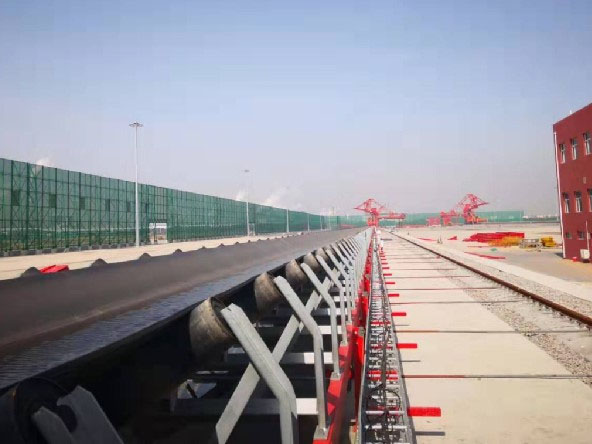 Steel Base Ore Terminal Belt Conveyor Project
