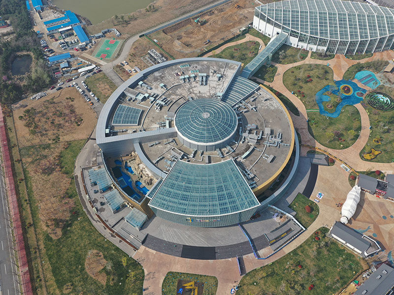 Rizhao Ocean Park Steel Structure Project