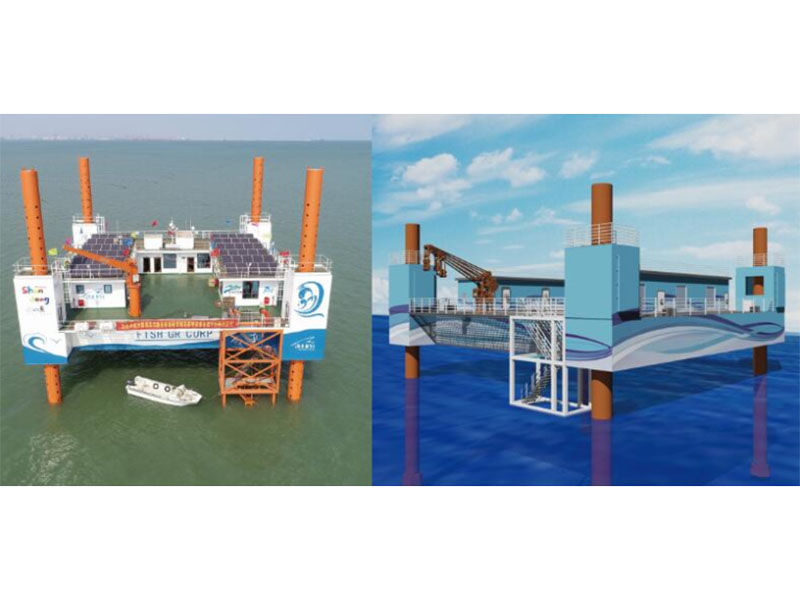 Self-elevating breeding platform