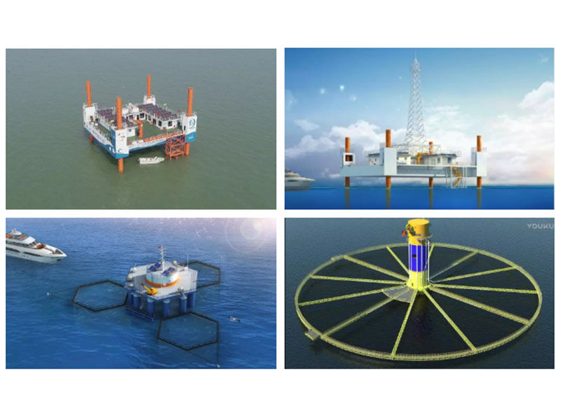 Suspension farming platform