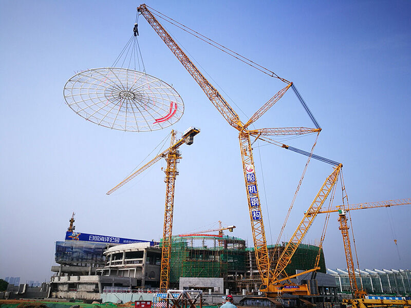 Rizhao Ocean Park Steel Structure Project