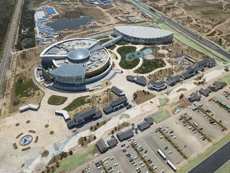 Rizhao Ocean Park Steel Structure Project