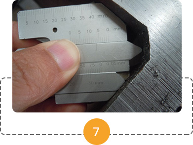 Assembly dimensions inspecting Assembly dimensions inspecting