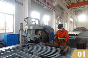 Pipe cutting and beveling