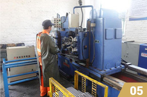 Millinjg shaft groove of both ends