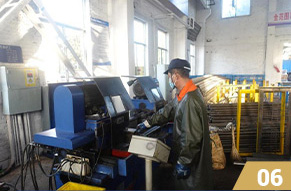 Milling shaft external circlip slot