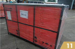 Finished package for delivery