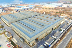 Industrial factory building 