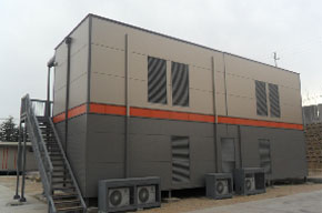 Prefabricated containers