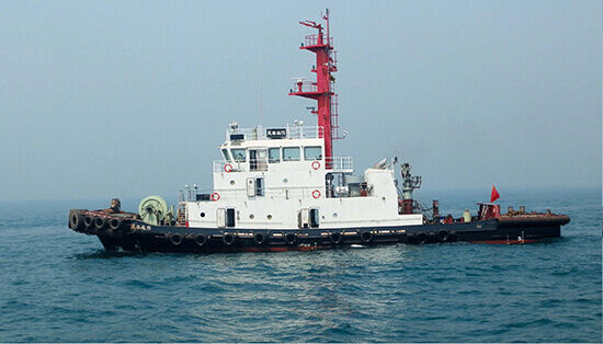 Official opening of two full-swing tugboats