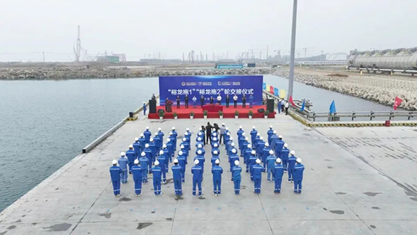 The first two tugboats from SPEG were completed and delivered smoothly