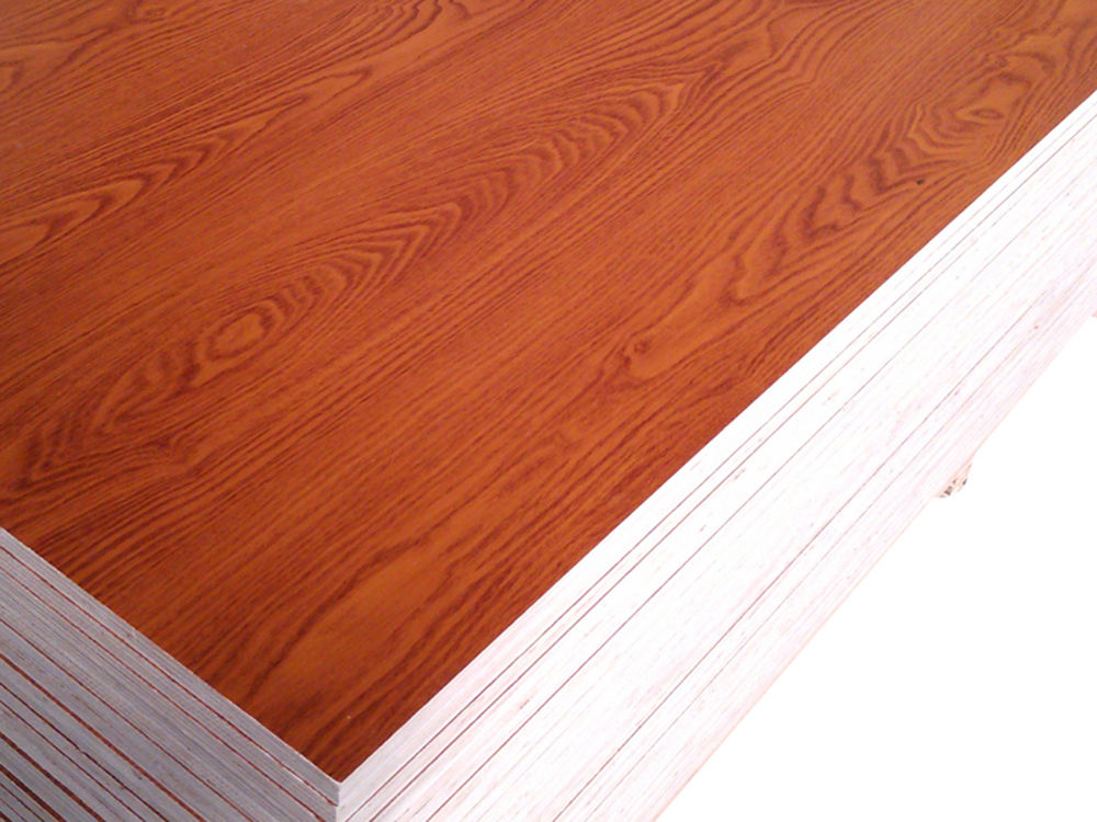 Melamine faced plywood