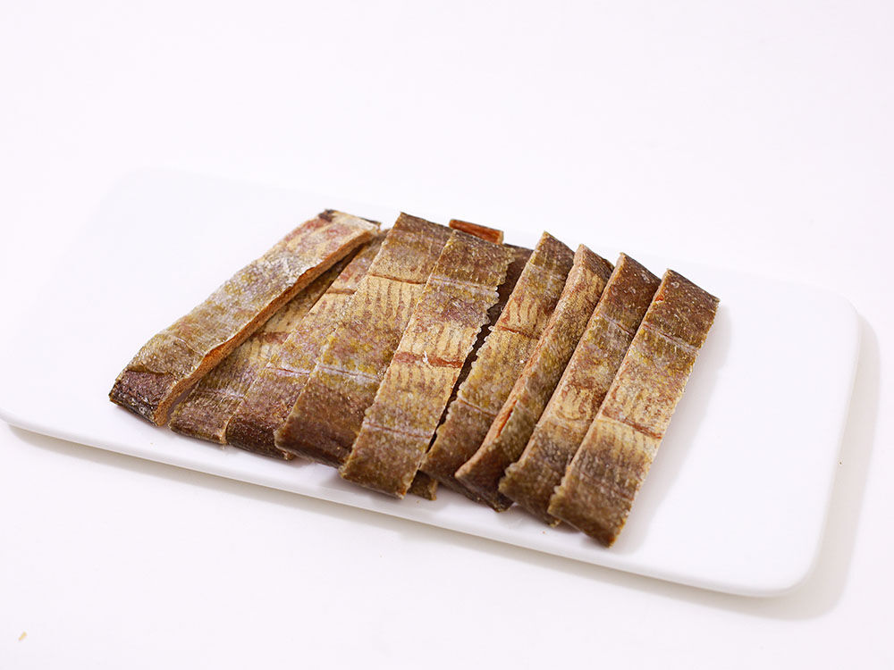 DD142-Salmon meat &salmon skin slice