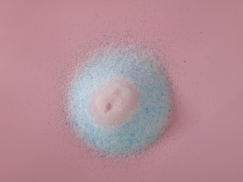 Desecante que cambia de color azul