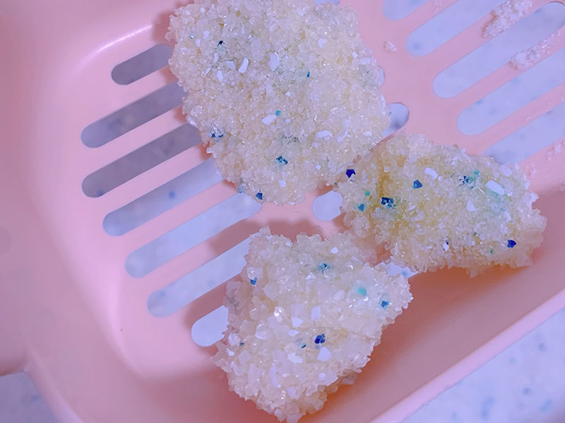 Litière agglomérante à base de silice