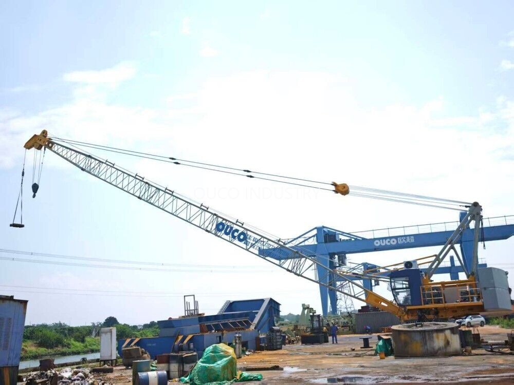 3t40m Diesel-Hydraulic Marine Crane (6)