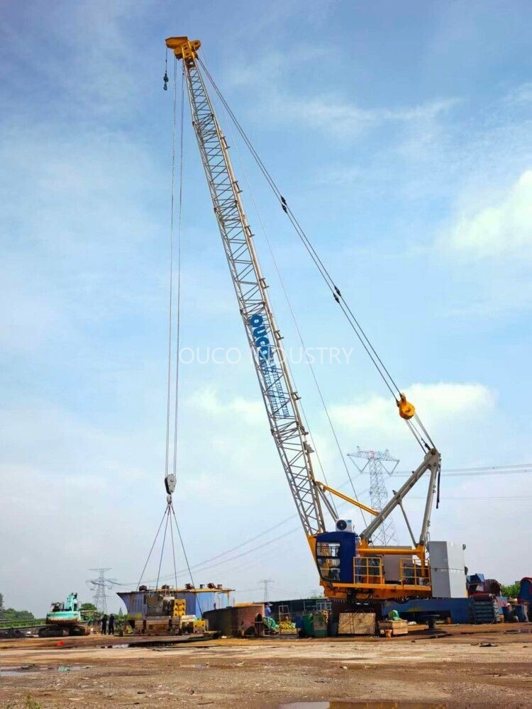 3t40m Diesel-Hydraulic Marine Crane (1)