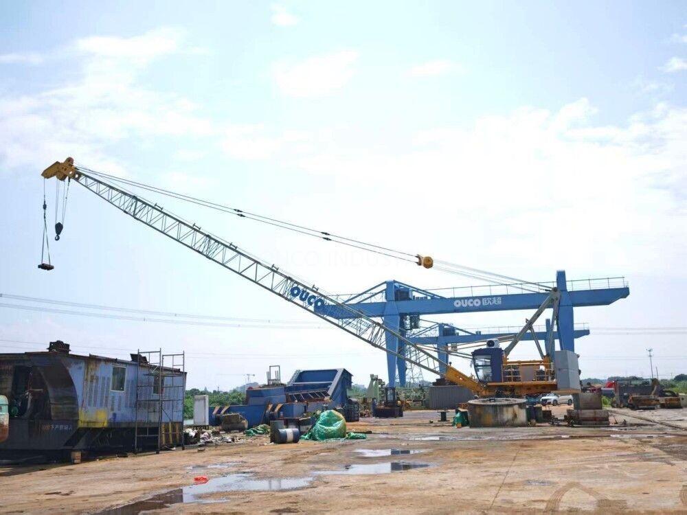 3t40m Diesel-Hydraulic Marine Crane (7)