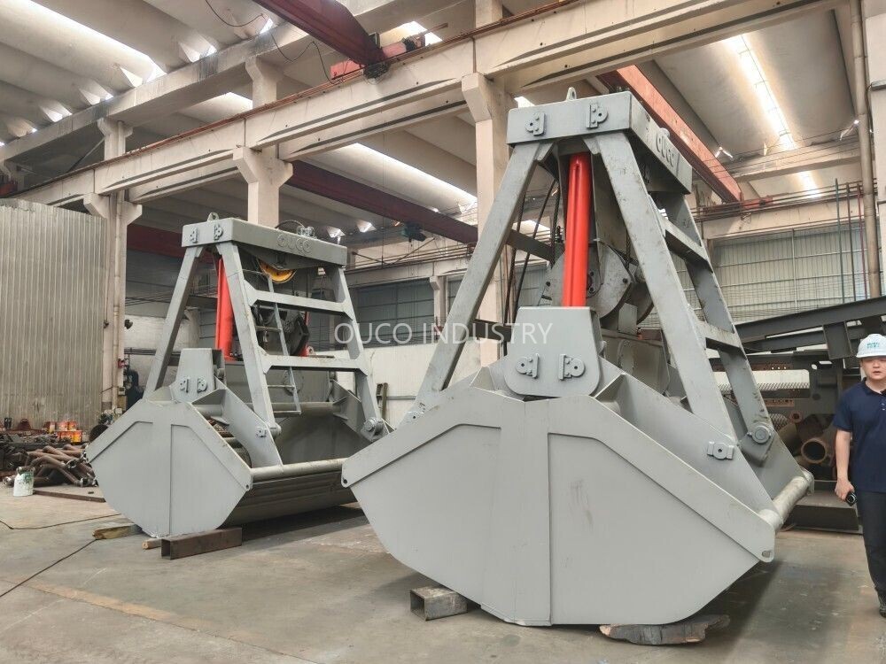 8CBM Wireless Remote Control Bulk Grab Bucket (6) 8CBM Wireless Remote Control Bulk Grab Bucket (6)