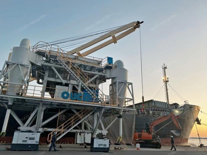 OUCO ECO Hoppers Put into Operation at Japan's Port (1)