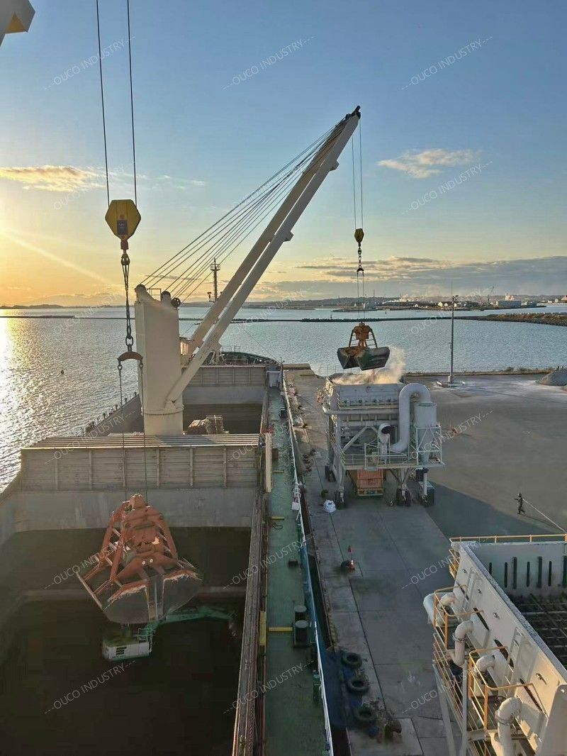 OUCO ECO Hoppers Put into Operation at Japan's Port (2)