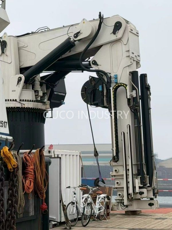 33T10M High-Performance Knuckle Boom Crane – Delivered & Installed (5)