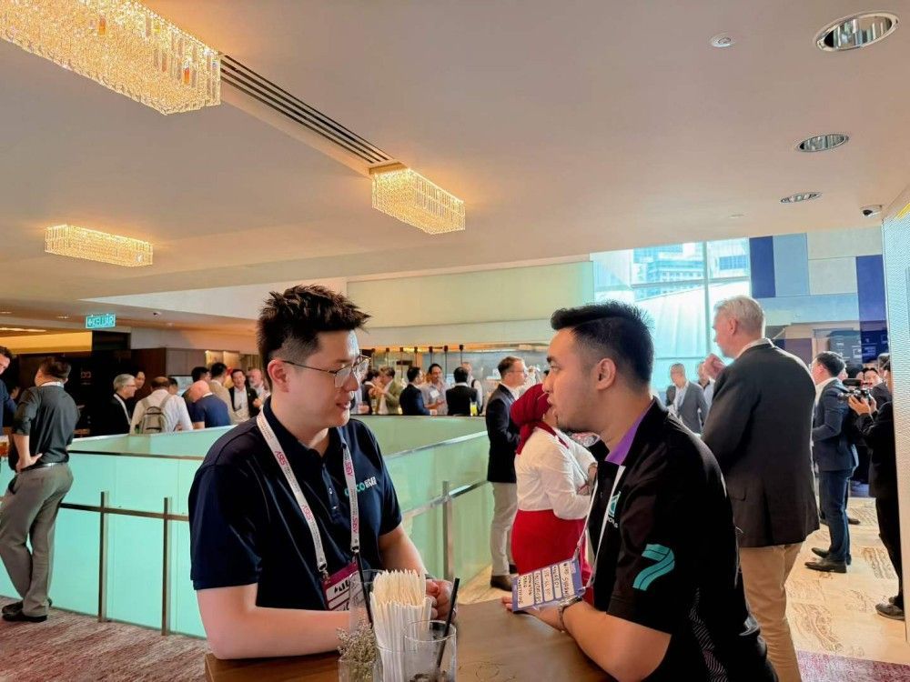 UCO networking with industry professionals at OTC Asia exhibition UCO networking with industry professionals at OTC Asia exhibition