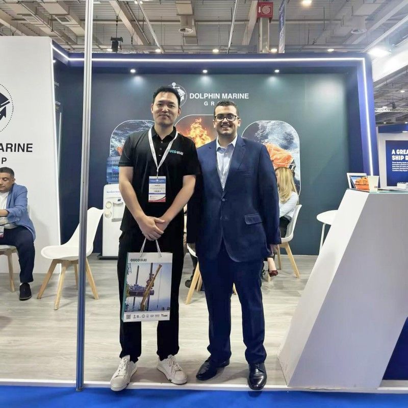 OUCO team visiting other booths at Posidonia 2026 (2) OUCO team visiting other booths at Posidonia 2026 (2)