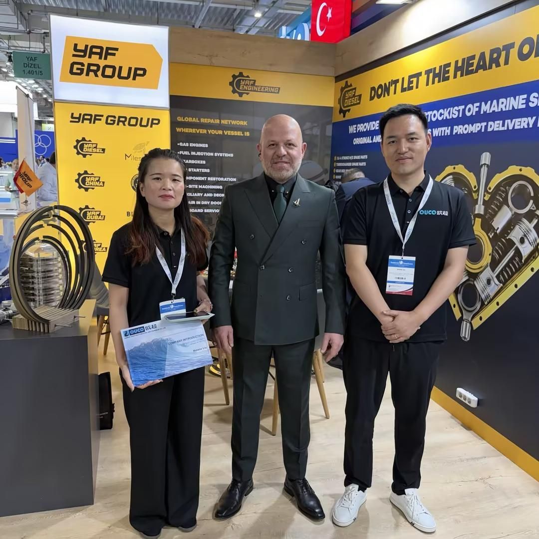 OUCO team visiting other booths at Posidonia 2026 (5) OUCO team visiting other booths at Posidonia 2026 (5)