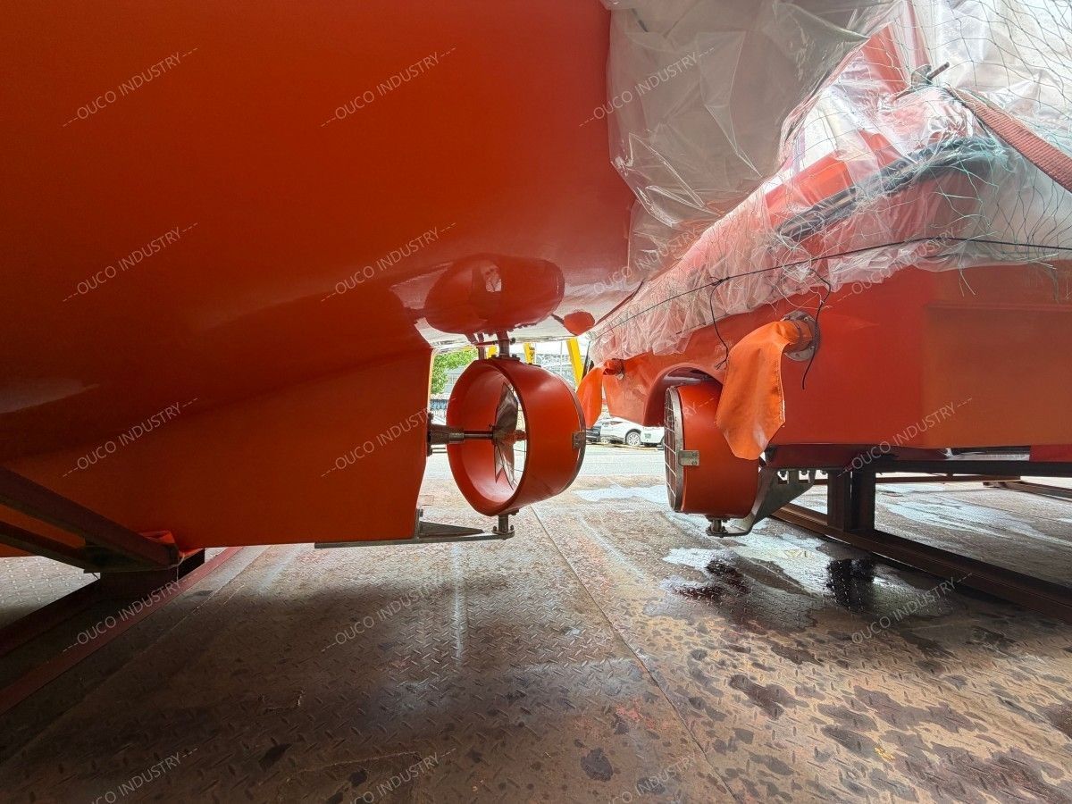 OUCO has shipped one lifeboat and one rescue boat (3)