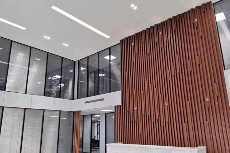 Immeuble de bureaux en acier préfabriqué