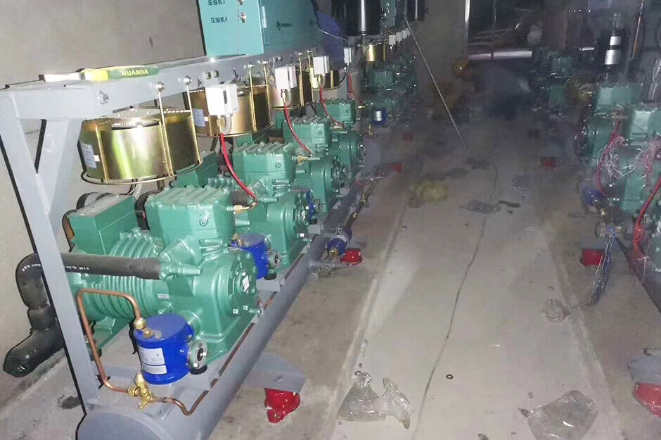 Chambre froide de nourriture