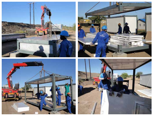 Bureau des conteneurs