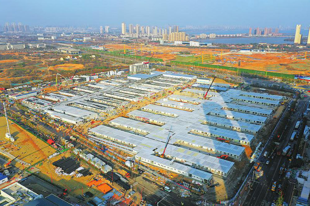 Hôpital modulaire COVID 19