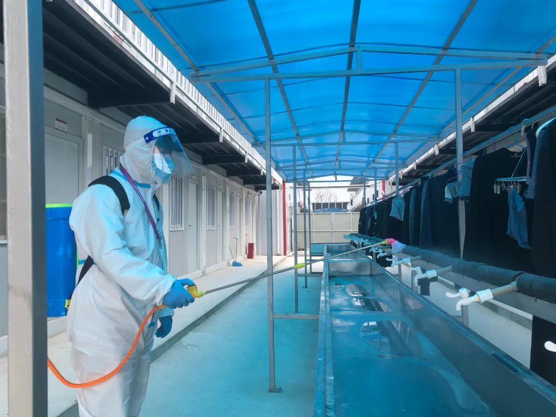 Bâtiments de camp modulaires de travail