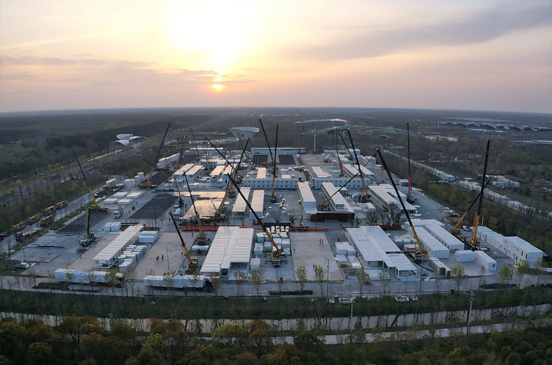 Bâtiments de camp modulaires de travail