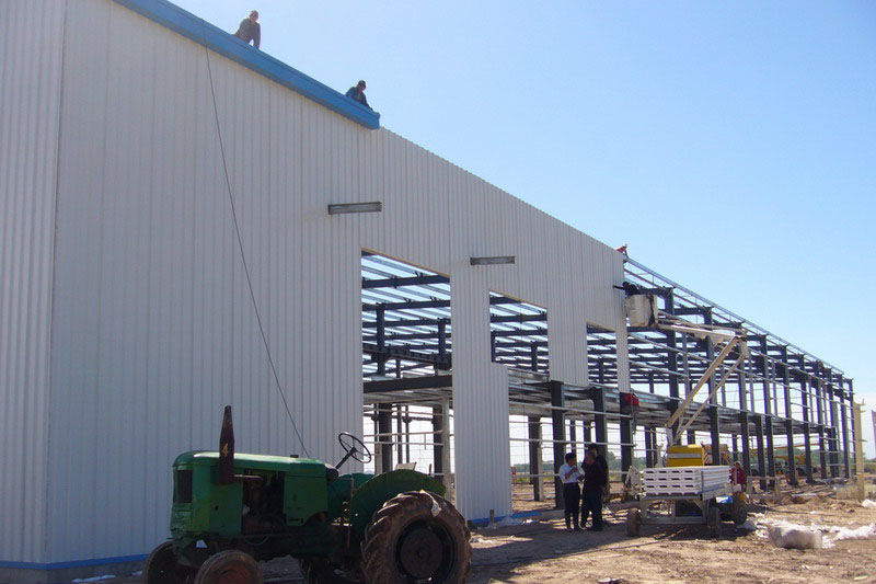 Taller de maquinaria de acero