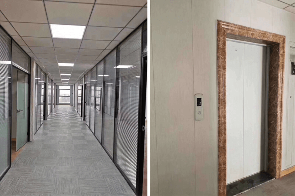 Edificio de oficinas de acero prefabricado