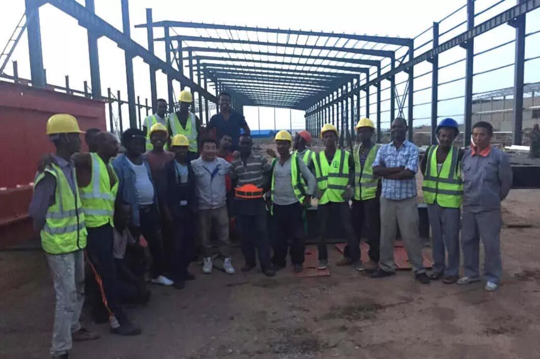 Cobertizo de fábrica