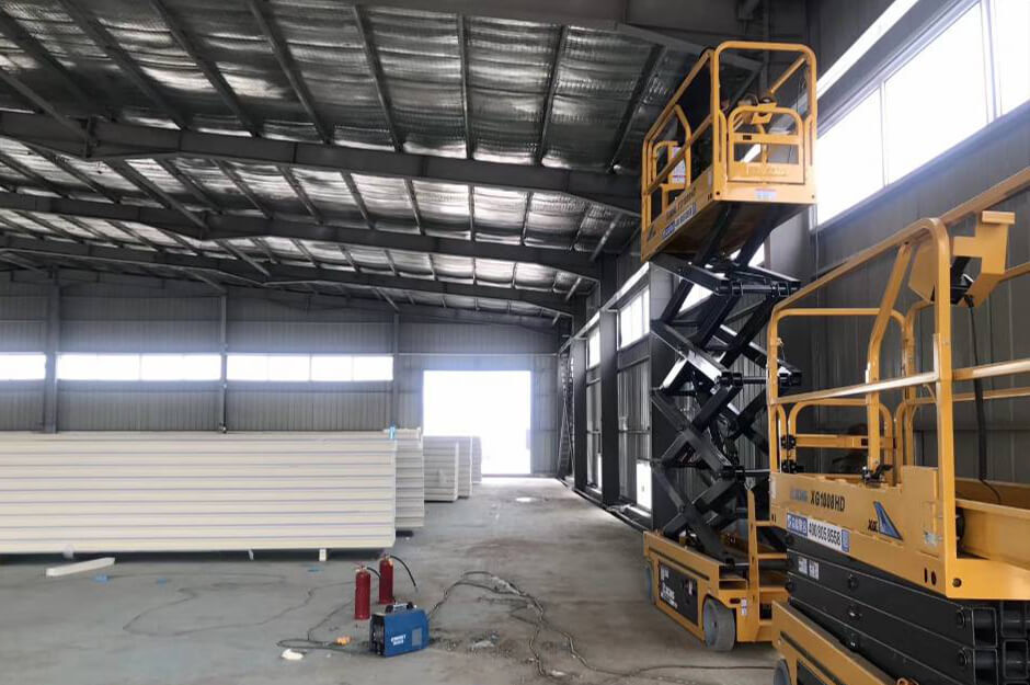 Centro de almacén logístico