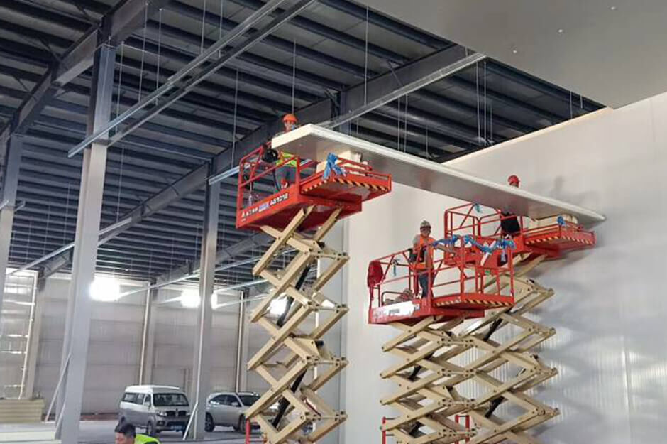 Centro de almacén logístico