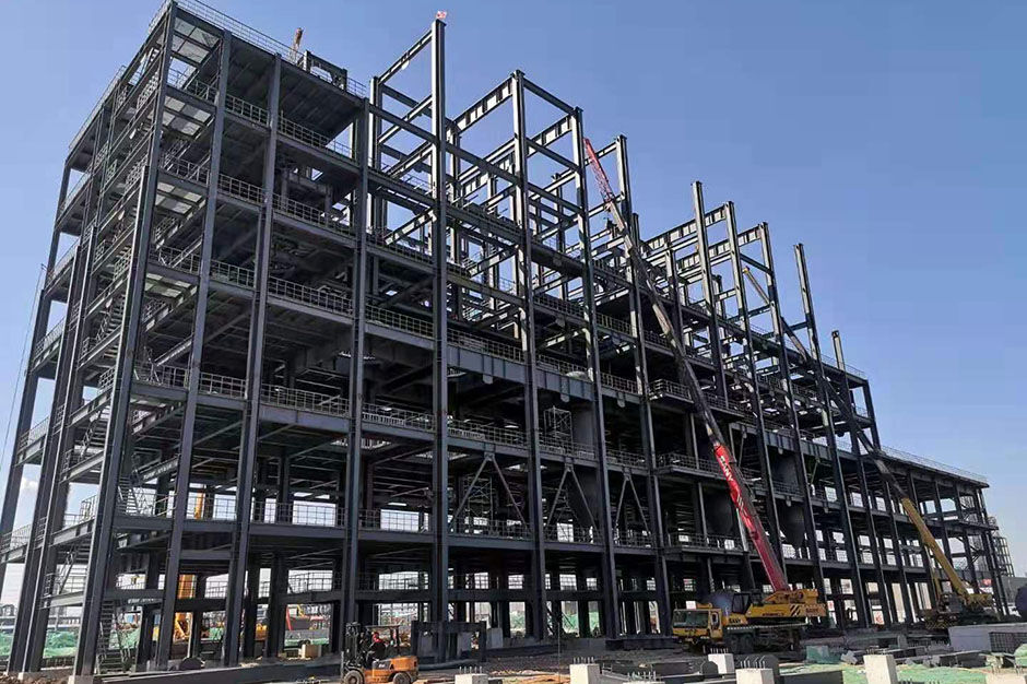 Edificio de oficinas de acero prefabricado