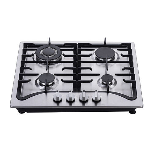 SS45812 S/S four burner 58cm build in gas hob
