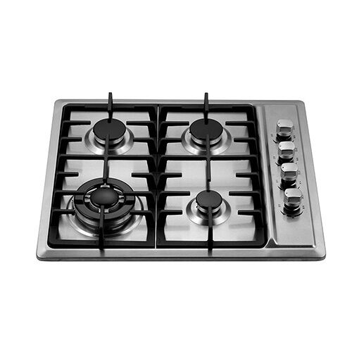 SS45916 S/S four burner 59cm build in gas hob