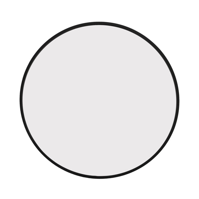 Runder Spiegel aus Aluminium