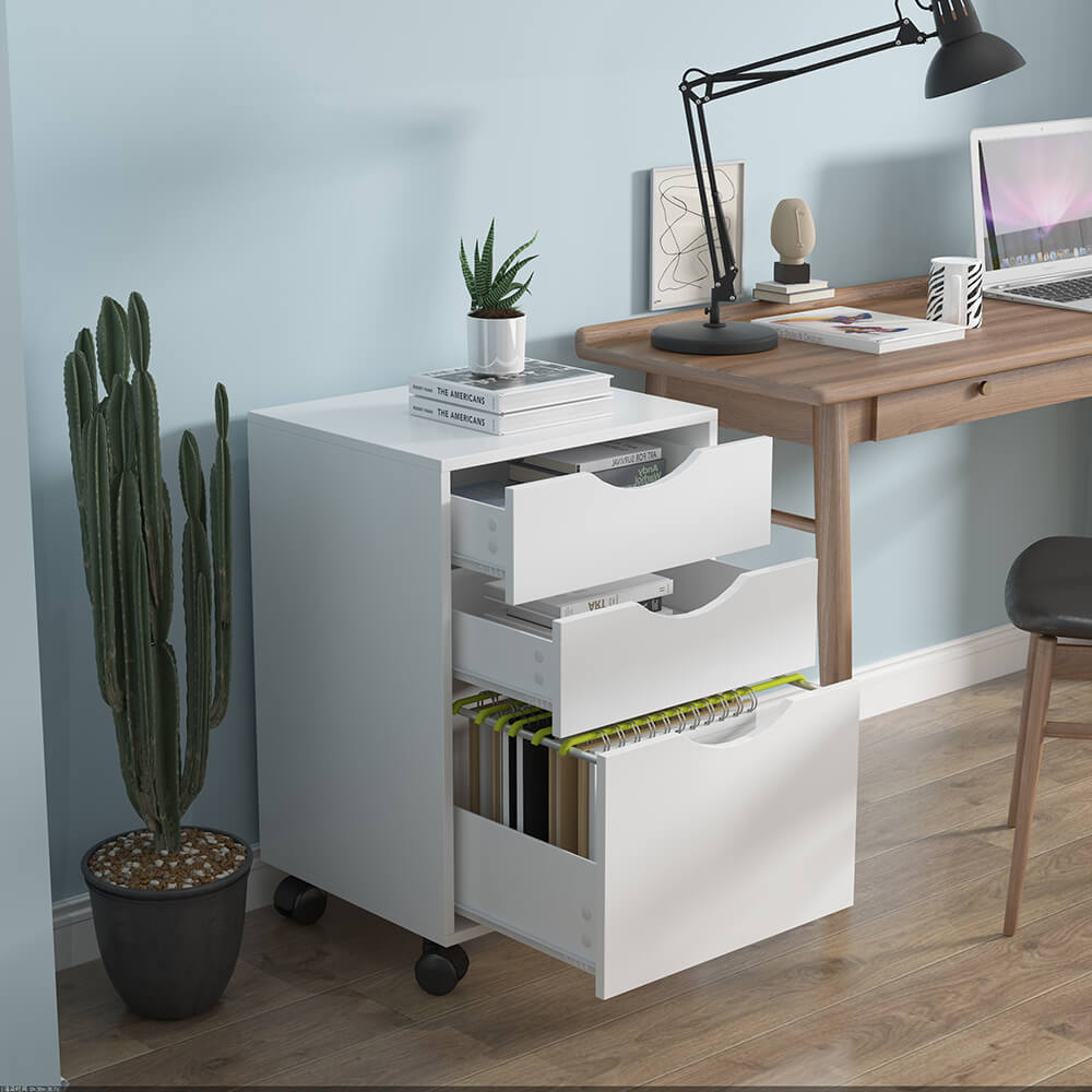 Mobiler Aufbewahrungswürfel mit 3 Schubladen