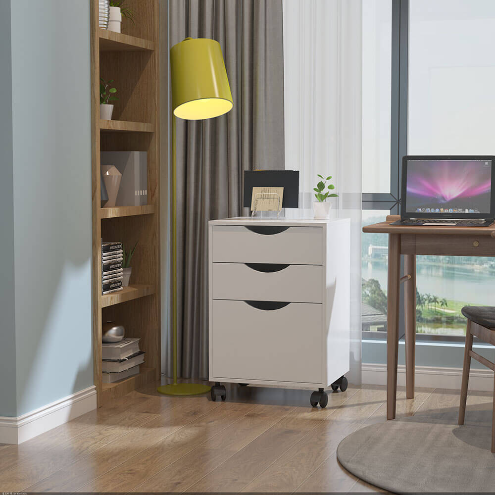 Mobiler Aufbewahrungswürfel mit 3 Schubladen