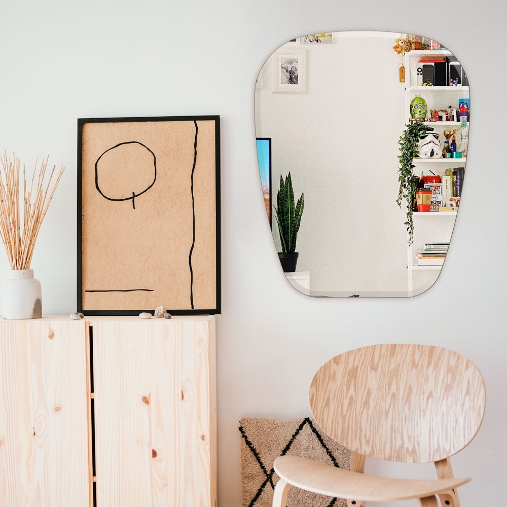 Abgeschrägter Spiegel-Trapez