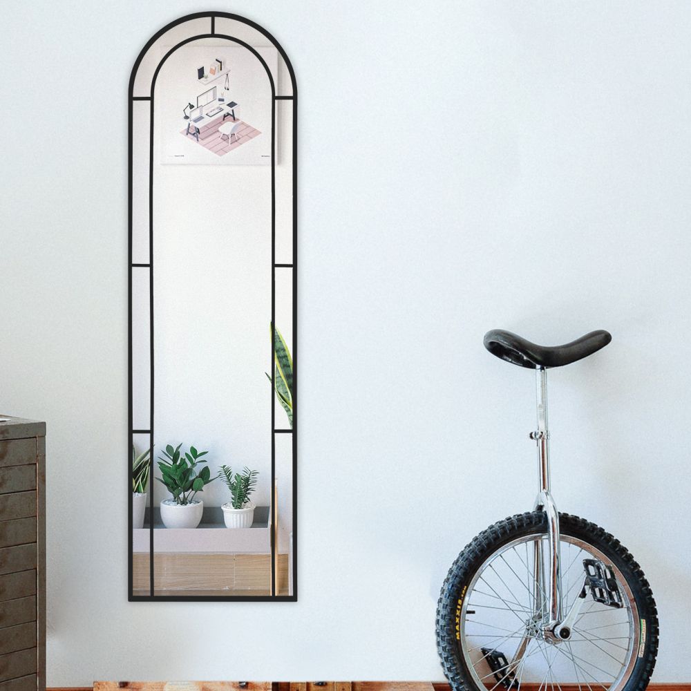 2L-gewölbter Fensterspiegel aus Metall