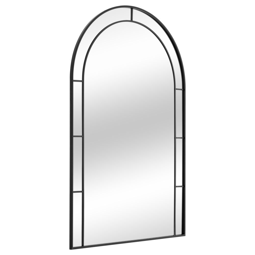 2L-gewölbter Fensterspiegel aus Metall